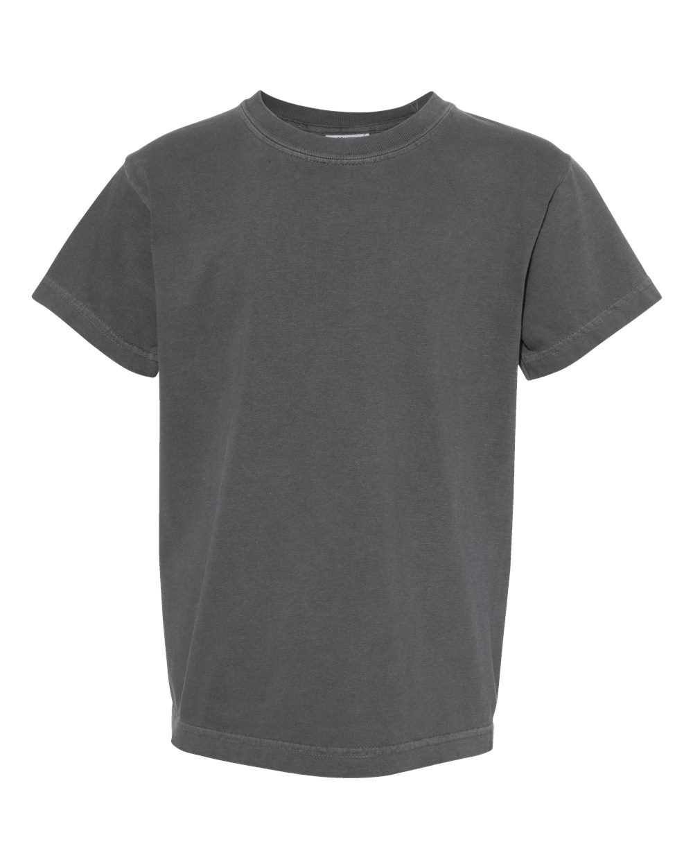 Youth Garment-Dyed Heavyweight T-Shirt - Front - B31608092 - Pepper