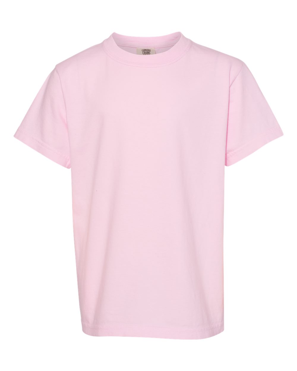 Youth Garment-Dyed Heavyweight T-Shirt - Front - B31608312 - Blossom