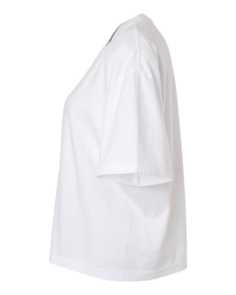 Women's Heavyweight Boxy T-Shirt - DirectSide - B18008003 - White