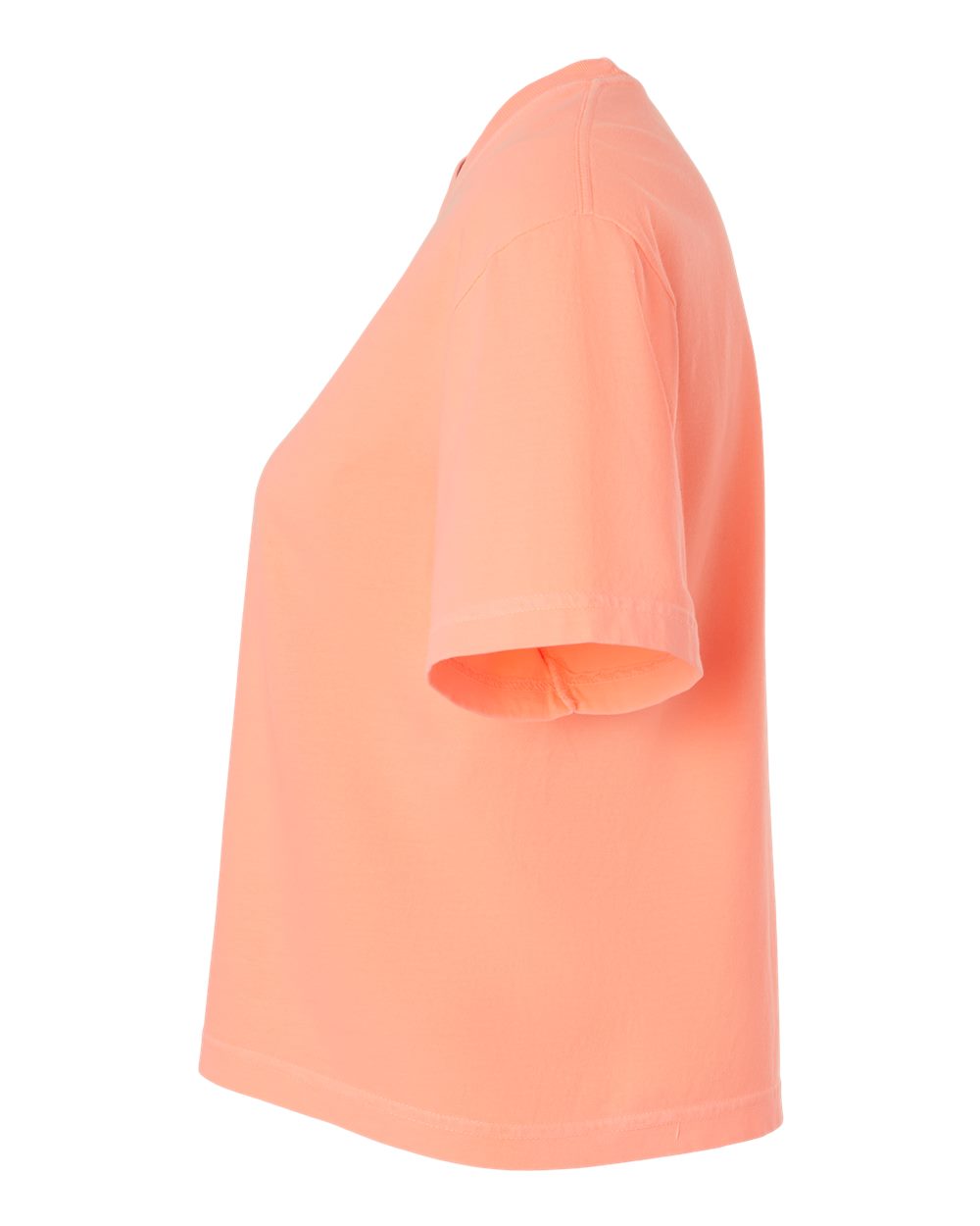 Women's Heavyweight Boxy T-Shirt - DirectSide - B18008113 - Neon Cantaloupe
