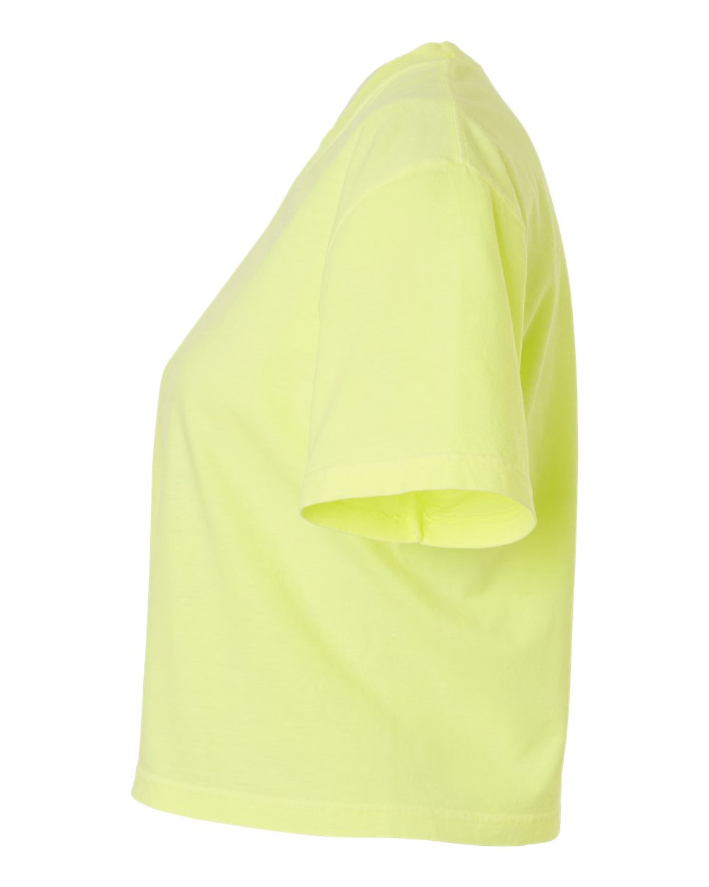 Women's Heavyweight Boxy T-Shirt - DirectSide - B18008193 - Neon Lemon
