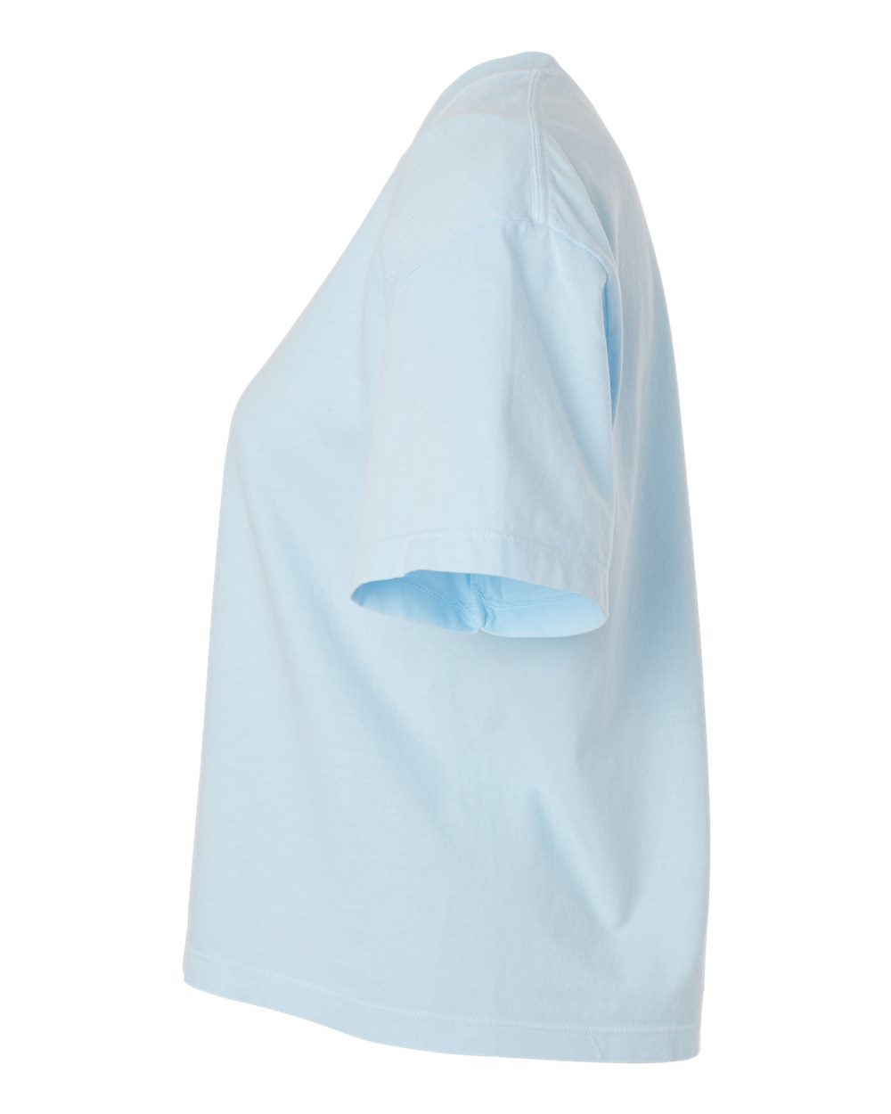 Women's Heavyweight Boxy T-Shirt - DirectSide - B18008683 - Chambray