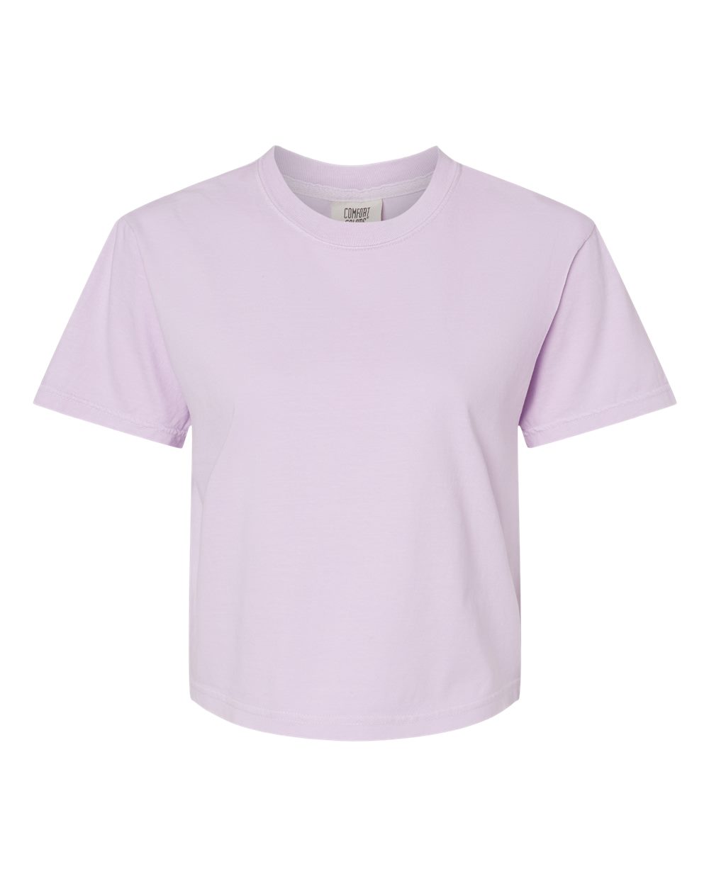 Women's Heavyweight Boxy T-Shirt - Front - B18008573 - Orchid