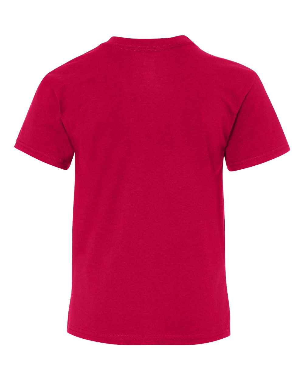 Youth Perfect-T T-Shirt - Back - B00400222 - Deep Red