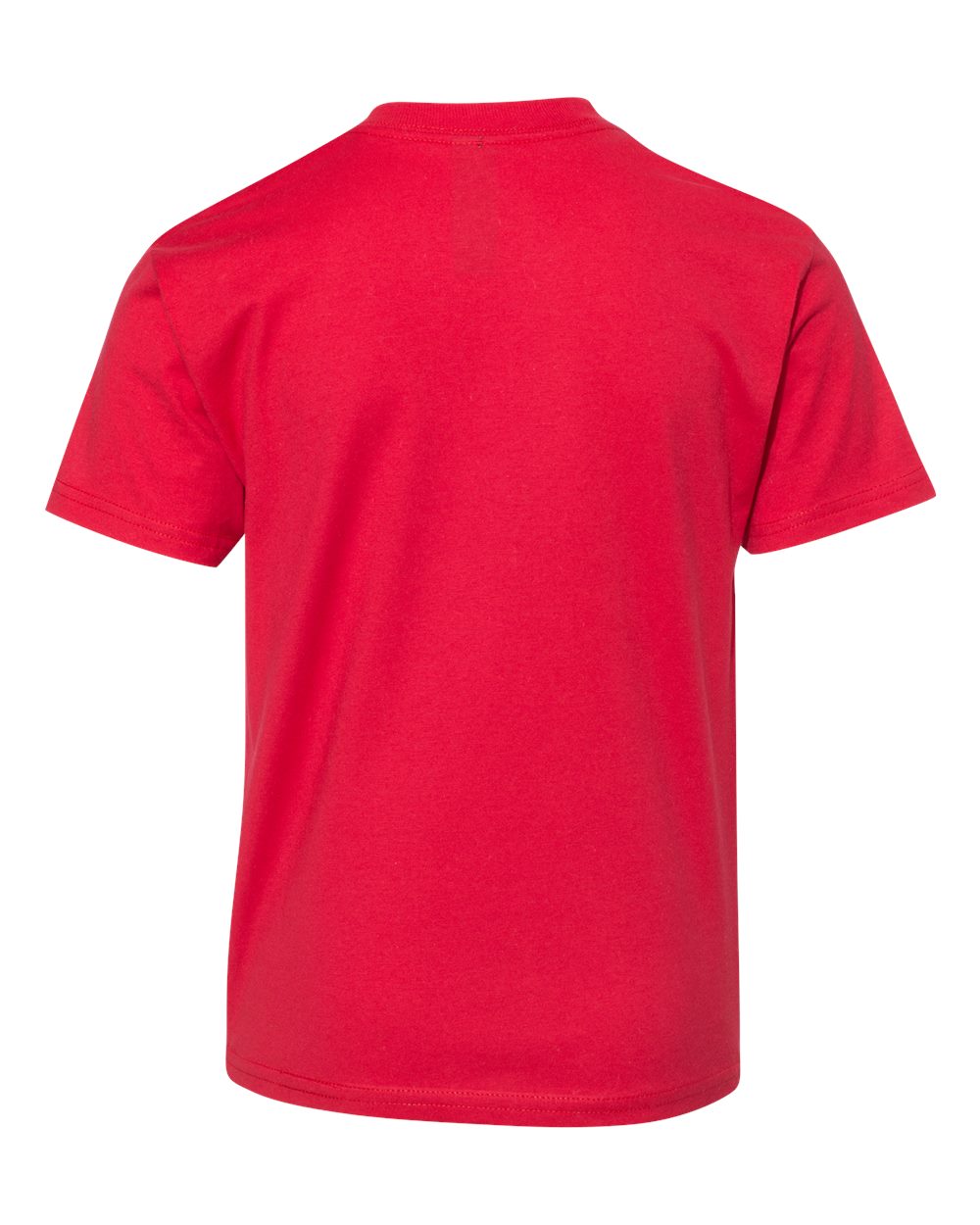 Youth Perfect-T T-Shirt - Back - B00400702 - Athletic Red