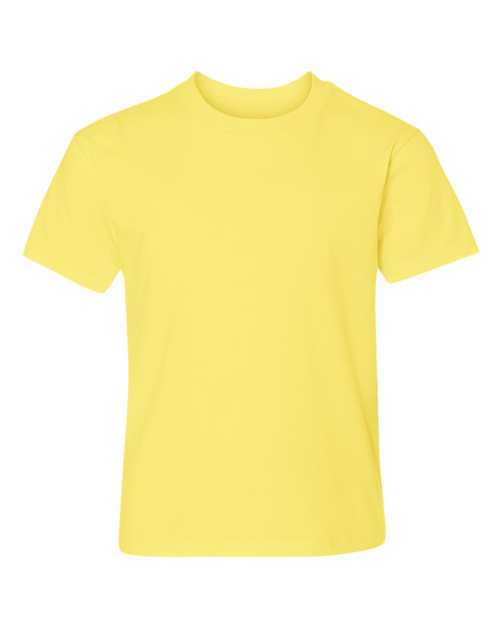 Youth Perfect-T T-Shirt - Front - B00400412 - Yellow