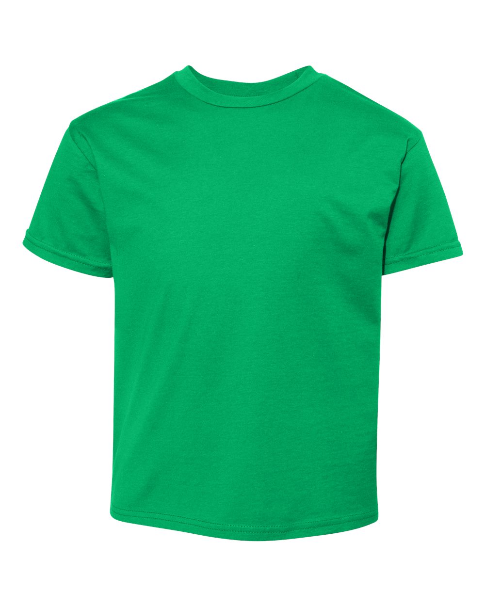 Youth Perfect-T T-Shirt - Front - B00400602 - Kelly Green