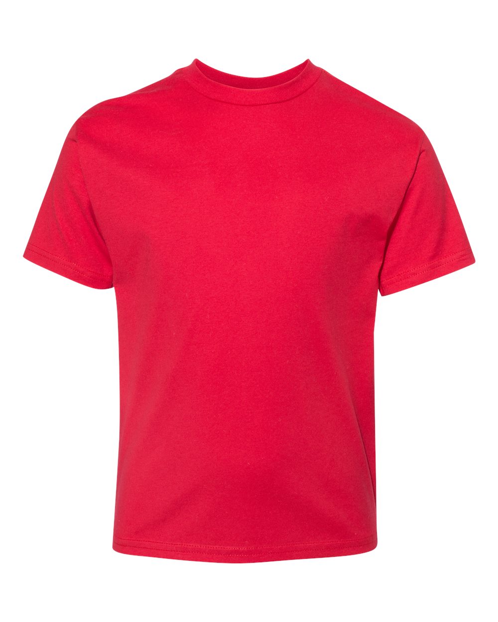 Youth Perfect-T T-Shirt - Front - B00400702 - Athletic Red