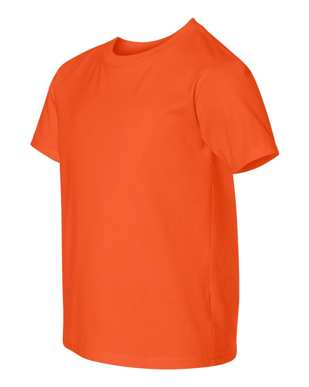 Youth Perfect-T T-Shirt - Side - B00400662 - Orange