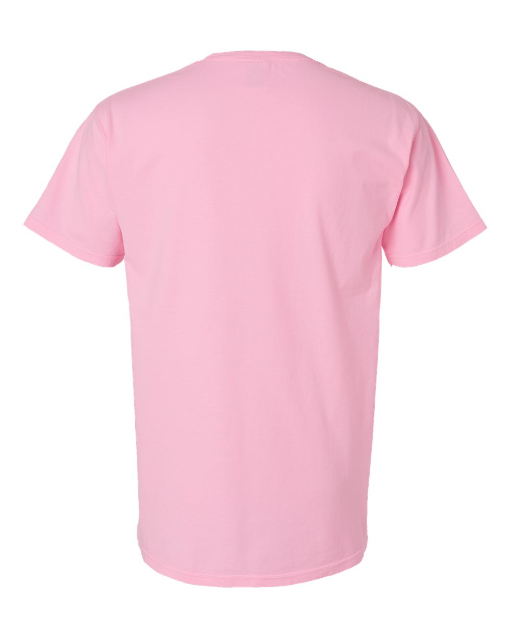 Unisex Garment-Dyed Pocket T-Shirt - Back - B35200313 - Cotton Candy