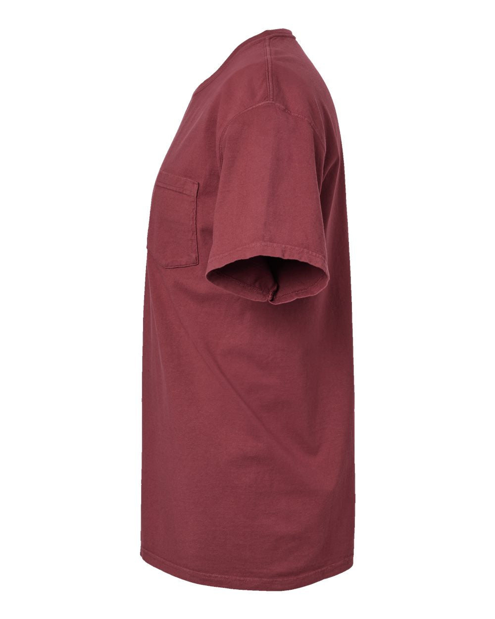 Unisex Garment-Dyed Pocket T-Shirt - DirectSide - B35200323 - Cayenne