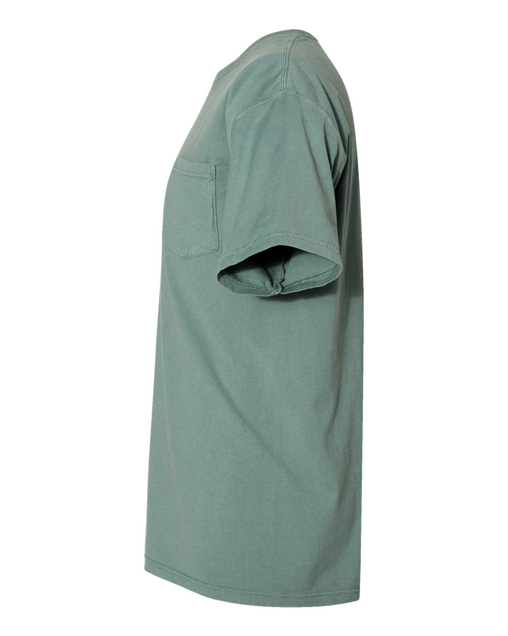 Unisex Garment-Dyed Pocket T-Shirt - DirectSide - B35200543 - Cypress Green