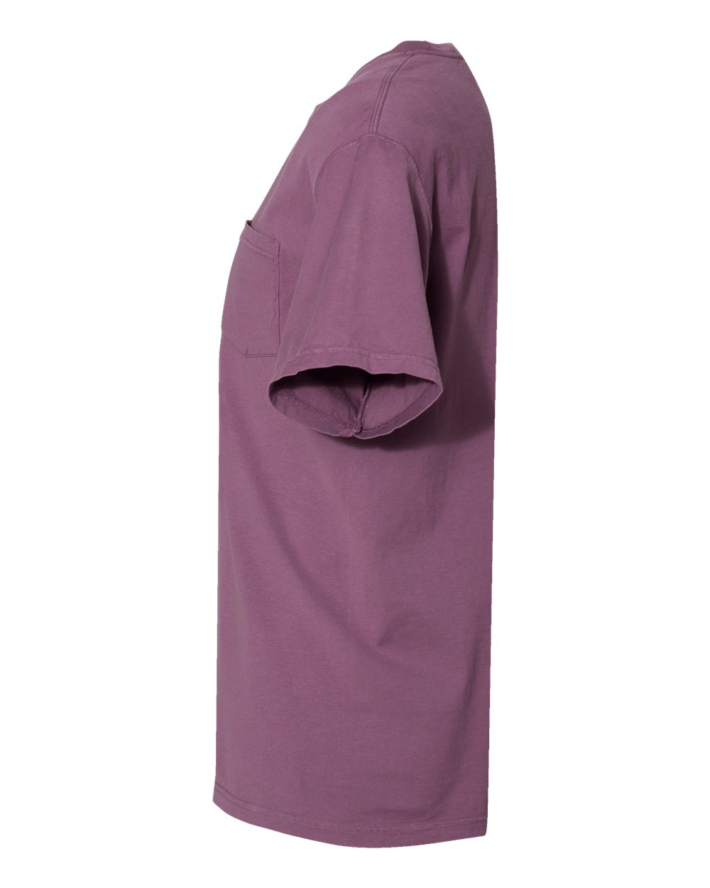 Unisex Garment-Dyed Pocket T-Shirt - DirectSide - B35200673 - Purple Plum Raisin