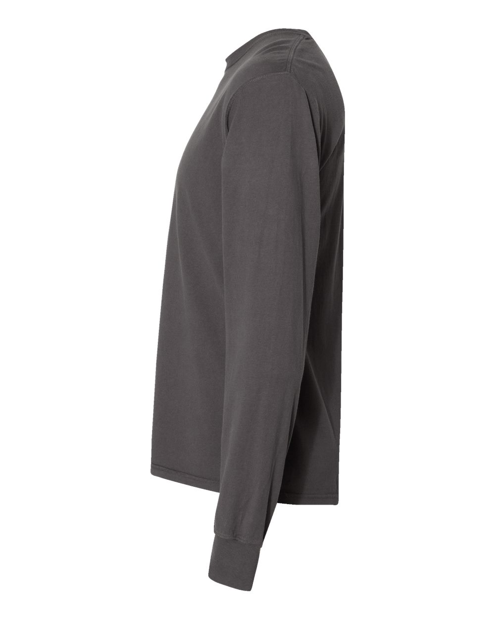 Unisex Garment-Dyed Long Sleeve T-Shirt - DirectSide - B35300093 - New Railroad Grey