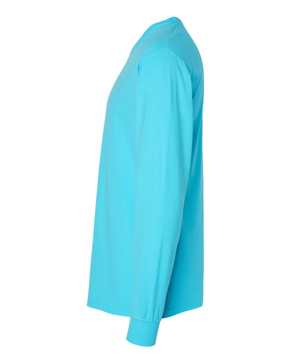 Unisex Garment-Dyed Long Sleeve T-Shirt - DirectSide - B35300243 - Freshwater