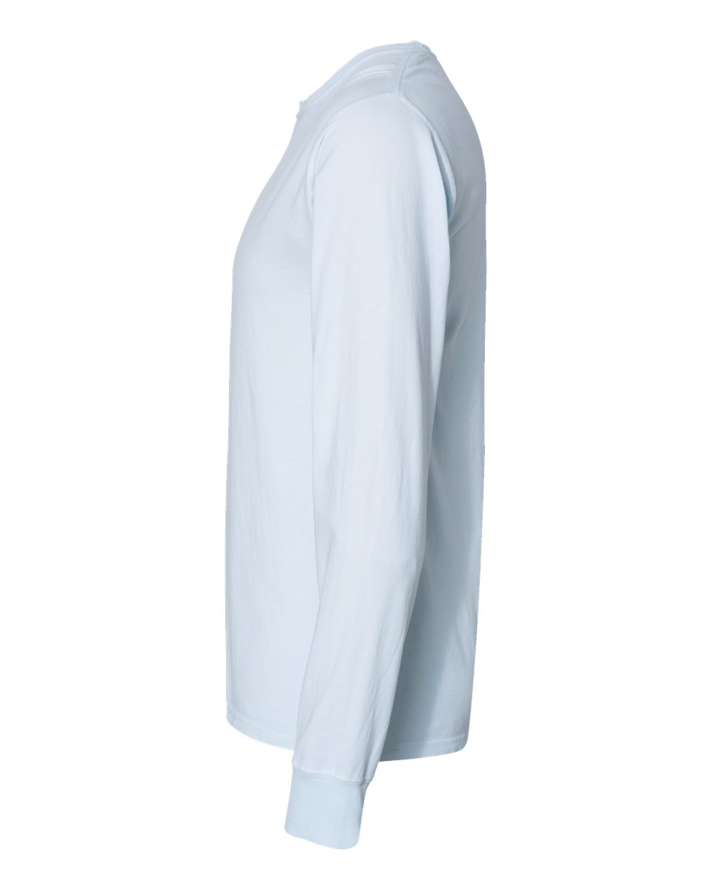 Unisex Garment-Dyed Long Sleeve T-Shirt - DirectSide - B35300263 - Soothing Blue
