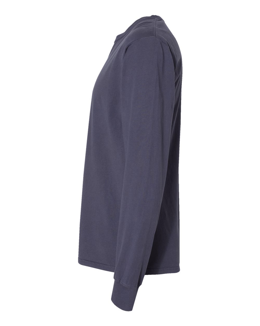 Unisex Garment-Dyed Long Sleeve T-Shirt - DirectSide - B35300683 - Anchor Slate