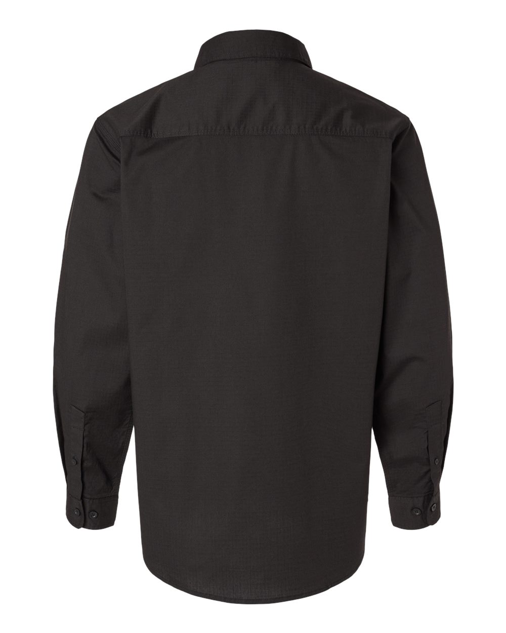 Men's Craftsman Woven Shirt - Back - B03267503 - Black