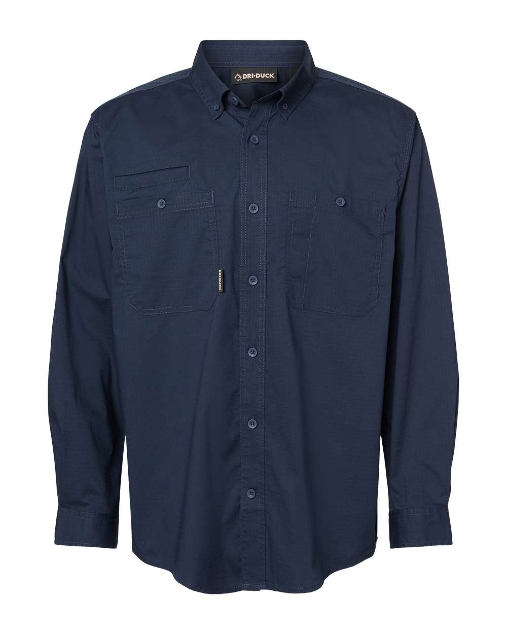 Men's Craftsman Woven Shirt - Front - B03267653 - Deep Blue