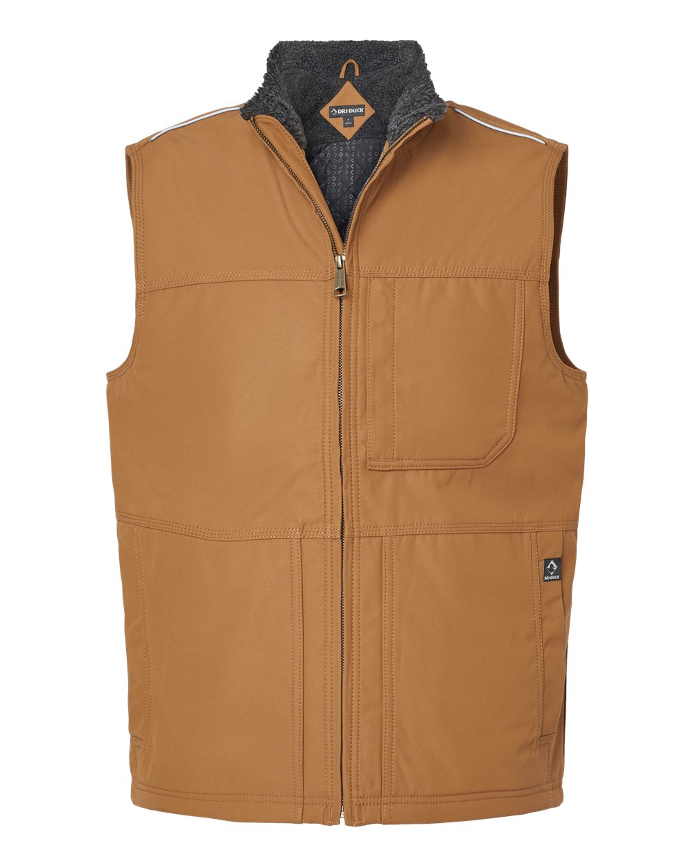Men's GrizzlyTec™ Rigor Vest - Front - B08767283 - Saddle