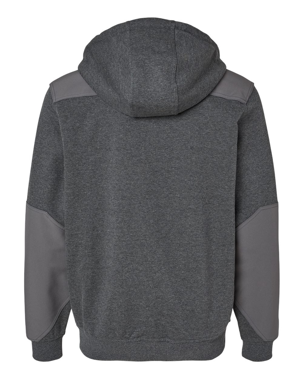 Men's Mission Quarter-Zip Hooded Pullover - Back - B05167583 - Dark Oxford