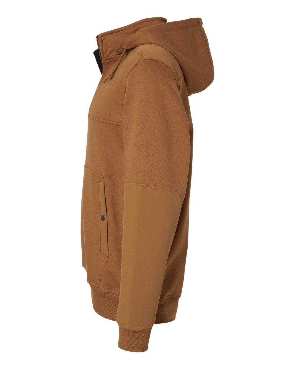 Men's Mission Quarter-Zip Hooded Pullover - DirectSide - B05167283 - Saddle