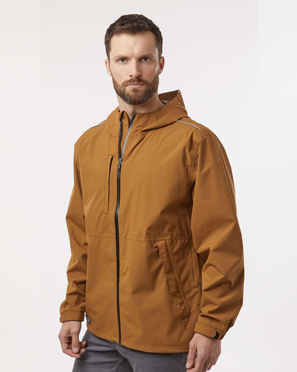 Men's Challenger Full-Zip Jacket - OnModelSide - B05967283 - Saddle