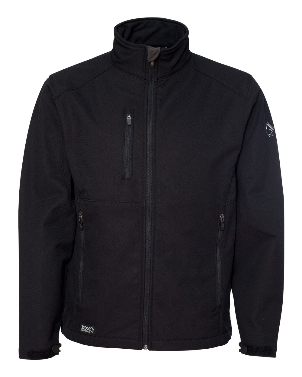 Men's Acceleration Waterproof Soft Shell Jacket - Front - B84567503 - Black