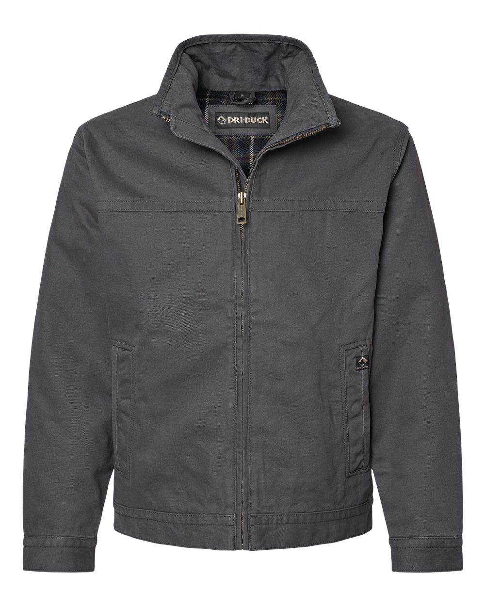 Men's Tall Maverick Boulder Cloth™ Jacket with Blanket Lining - Front - B42567096 - Charcoal