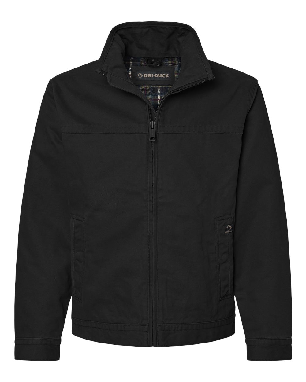 Men's Tall Maverick Boulder Cloth™ Jacket with Blanket Lining - Front - B42567506 - Black