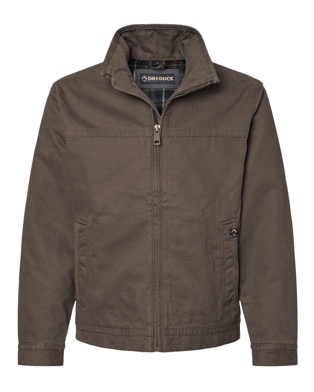 Men's Tall Maverick Boulder Cloth™ Jacket with Blanket Lining - Front - B42567556 - Tobacco