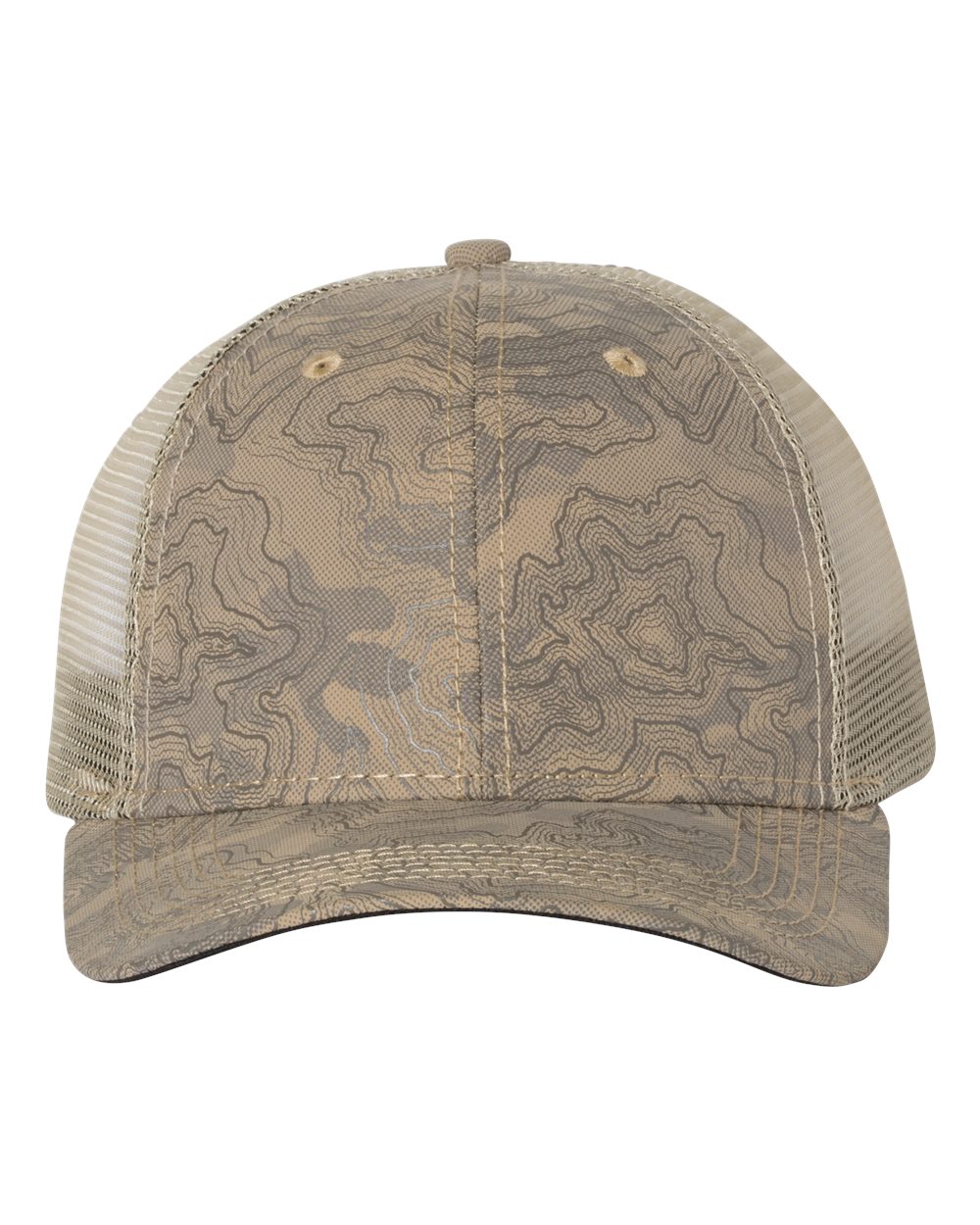 Territory Trucker Cap - Front - B03495770 - Khaki