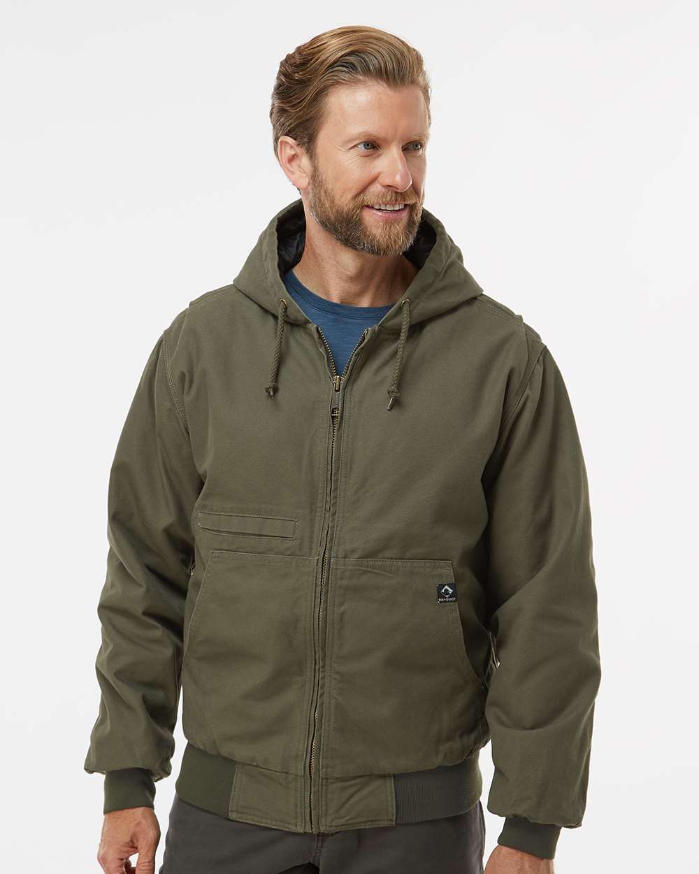 Men's Laramie Power Move Jacket - OnModelFront - B01867543 - Olive