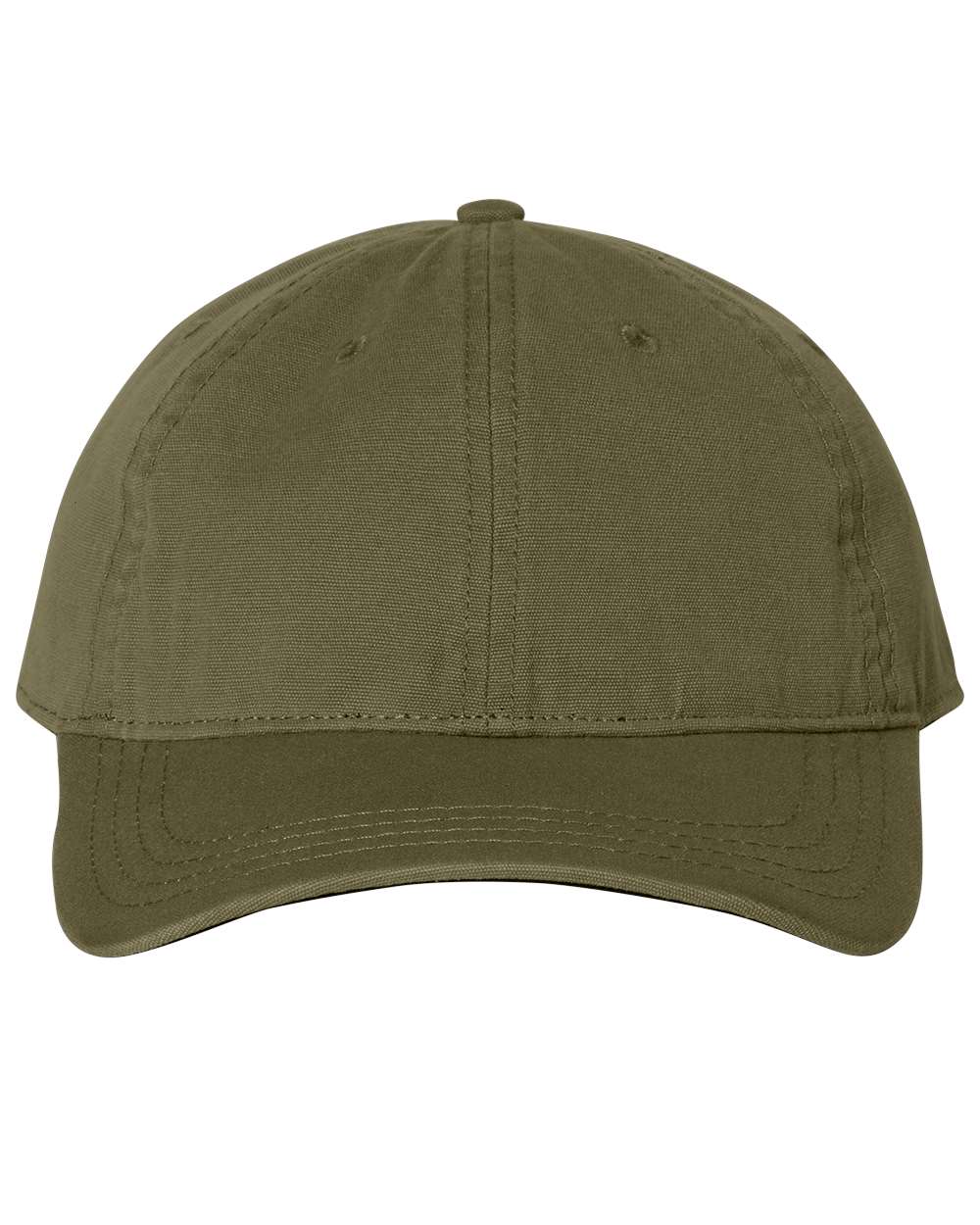 Woodend Cap - Front - B08395640 - Olive