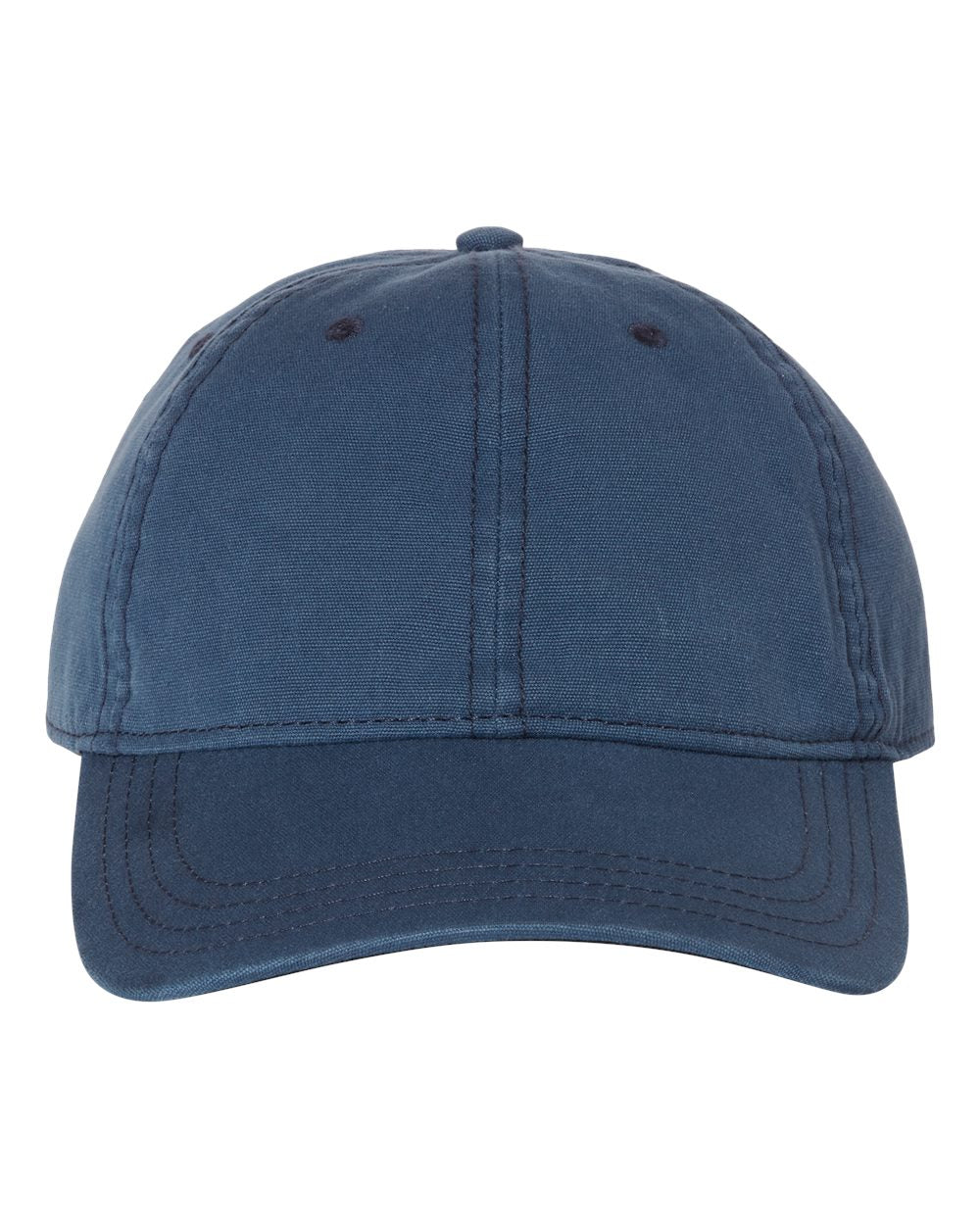 Woodend Cap - Front - B08395650 - Deep Blue