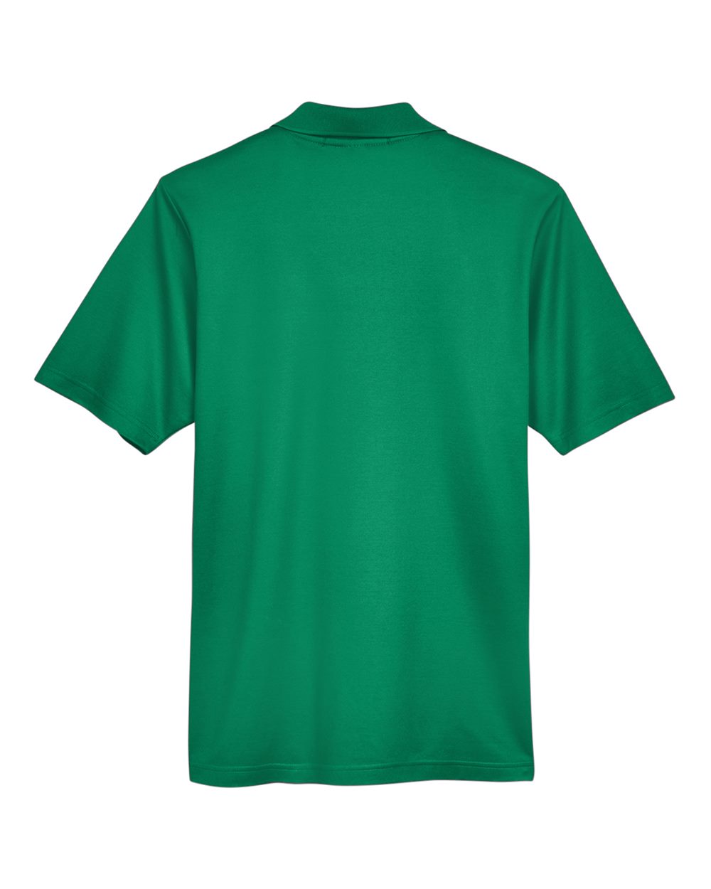 Men's CrownLux Performance® Plaited Polo - Back - B631B2602 - Kelly Green
