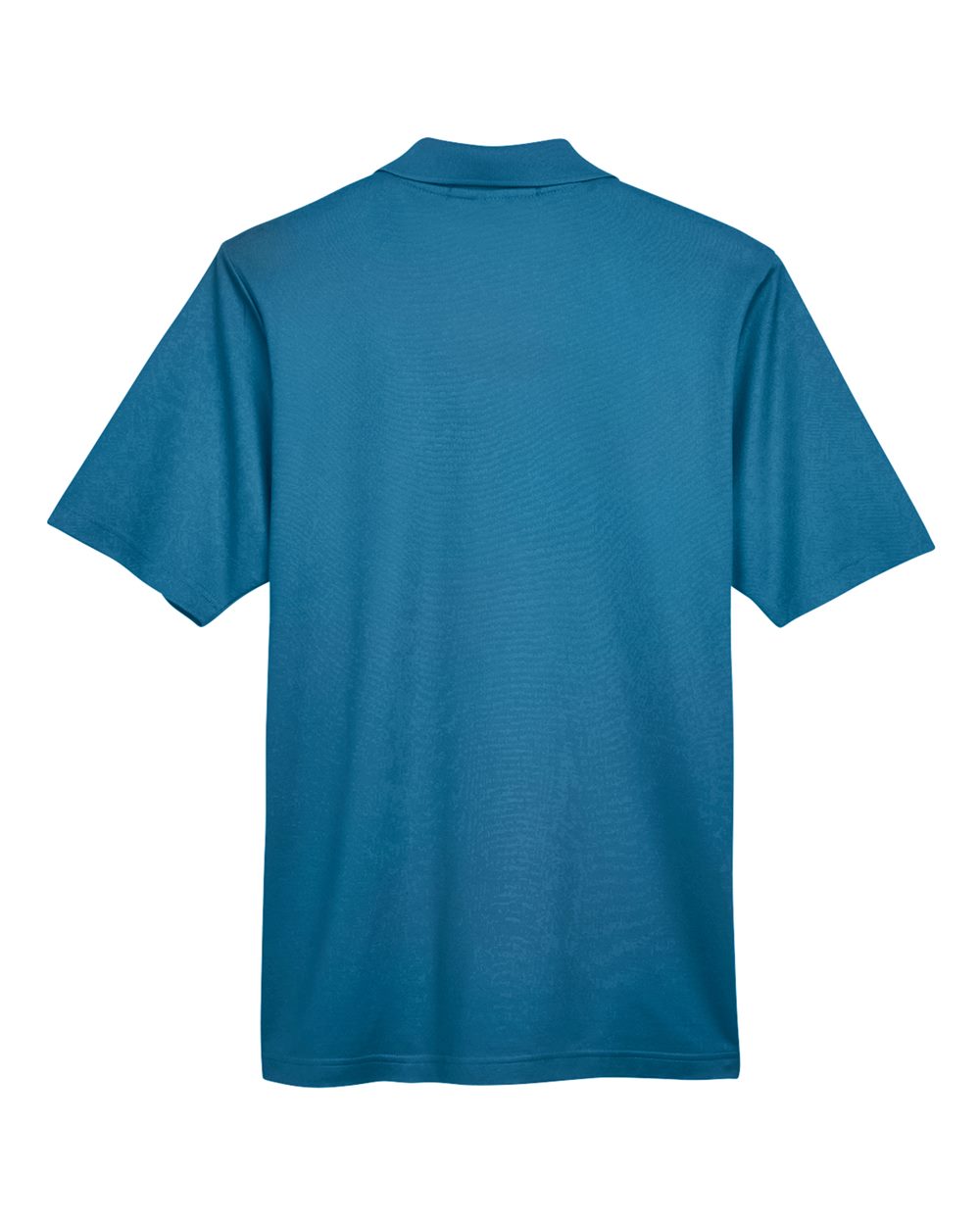 Men's CrownLux Performance® Plaited Polo - Back - B631B2782 - Dark Teal