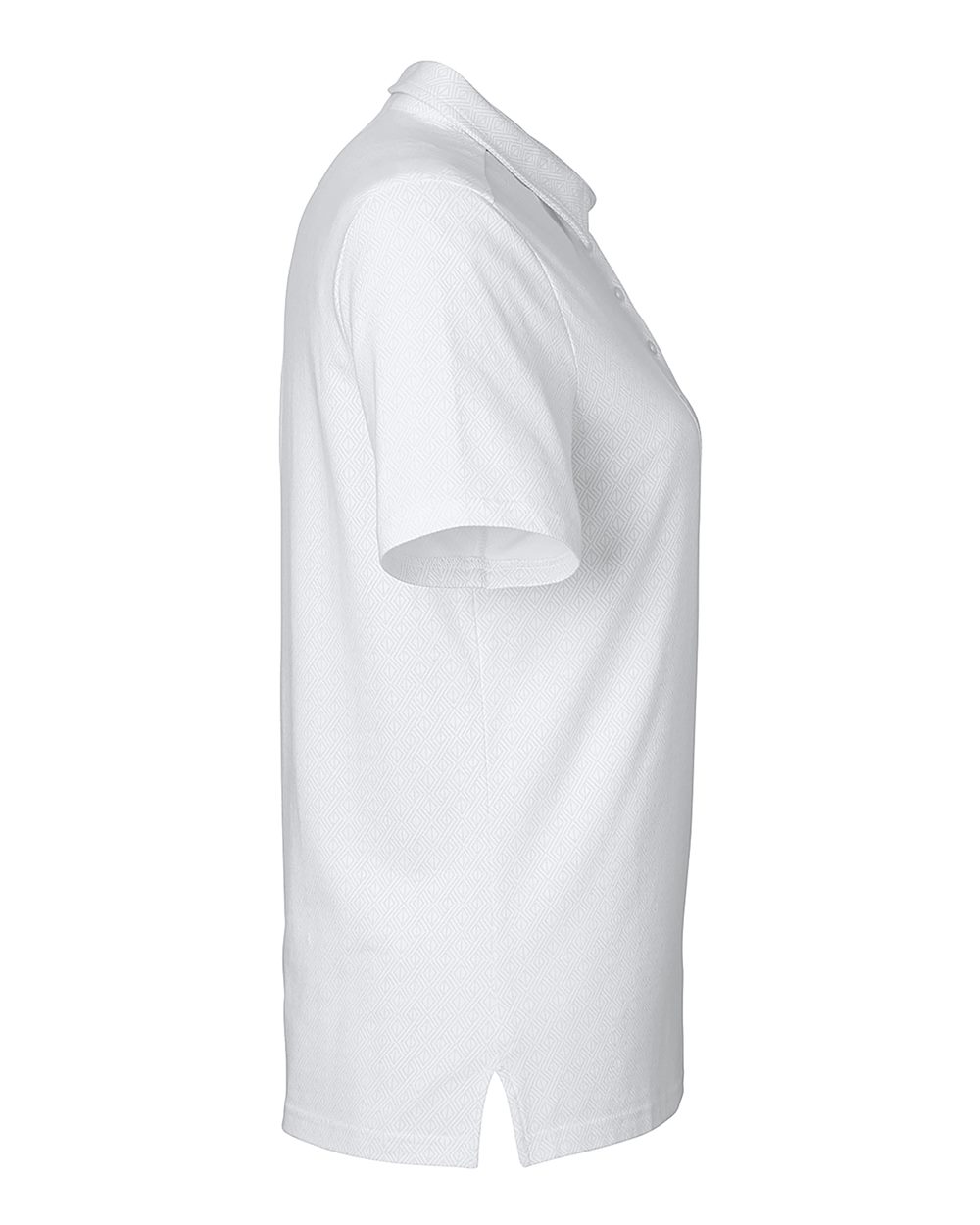 Women's Crownlux Performance® Geo Polo - DirectSide - B621B2002 - White/ Silver