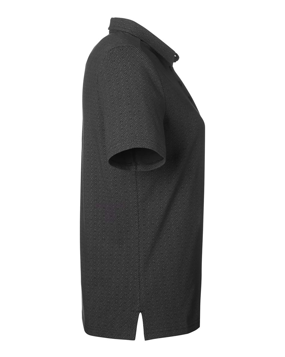 Women's Crownlux Performance® Geo Polo - DirectSide - B621B2502 - Black/ Graphite