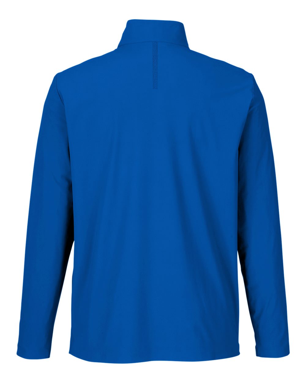 Men's CrownLux Performance® Windsor Welded Quarter-Zip Pullover - Back - B650B2253 - French Blue