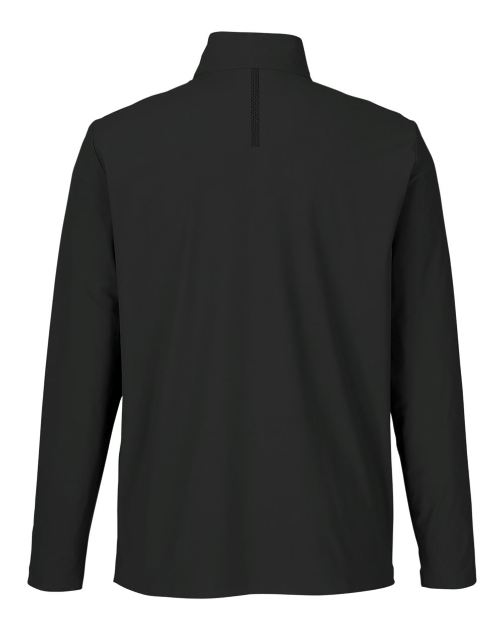 Men's CrownLux Performance® Windsor Welded Quarter-Zip Pullover - Back - B650B2503 - Black