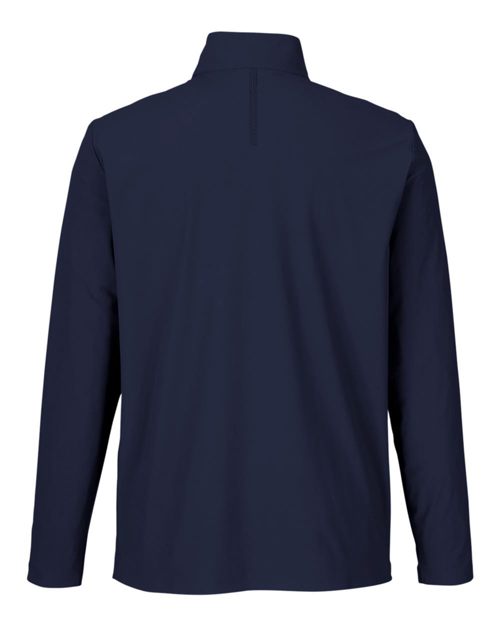 Men's CrownLux Performance® Windsor Welded Quarter-Zip Pullover - Back - B650B2653 - Navy