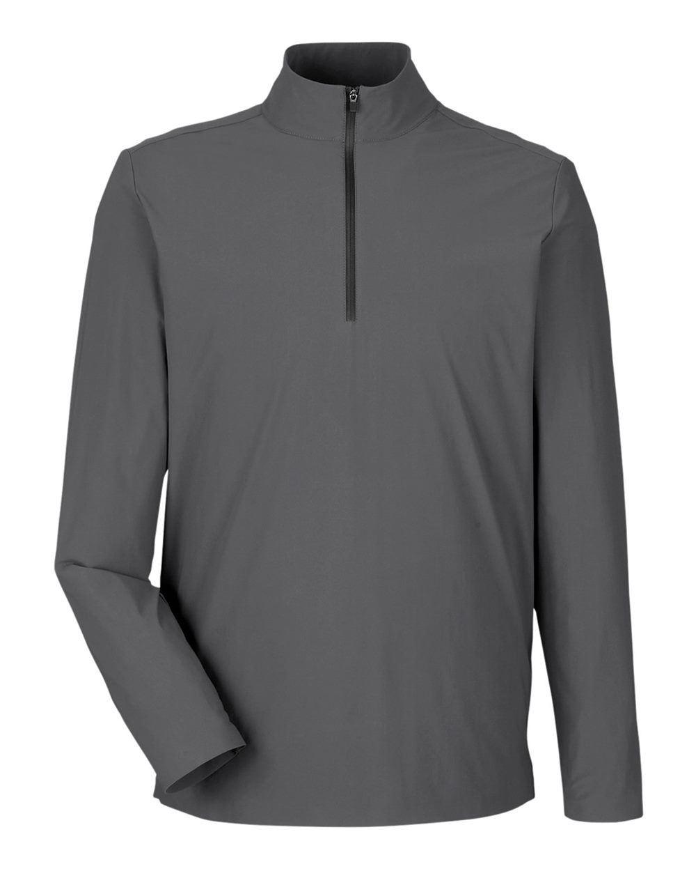 Men's CrownLux Performance® Windsor Welded Quarter-Zip Pullover - Front - B650B2133 - Graphite