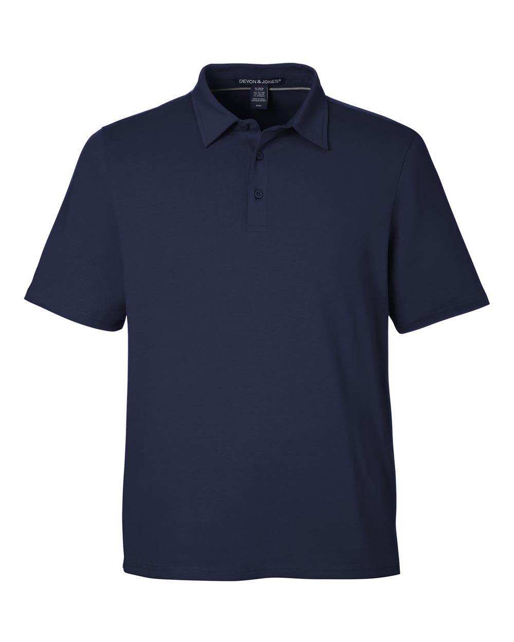 Men's Raleigh Stretch Polo - Front - B624B2653 - Navy