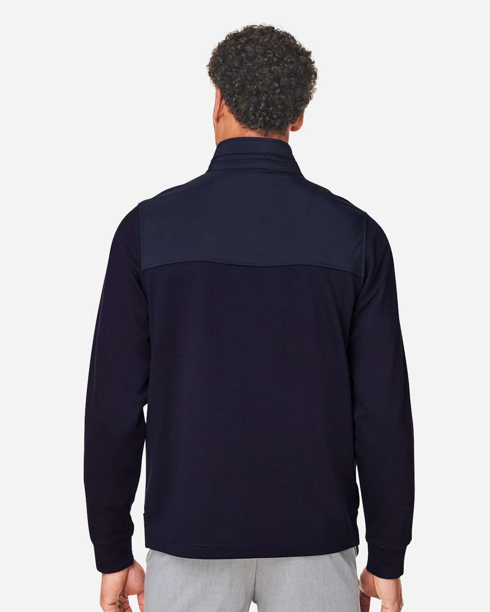 Men's New Classics® Club Jacket - OnModelBack - B701B2653 - Navy