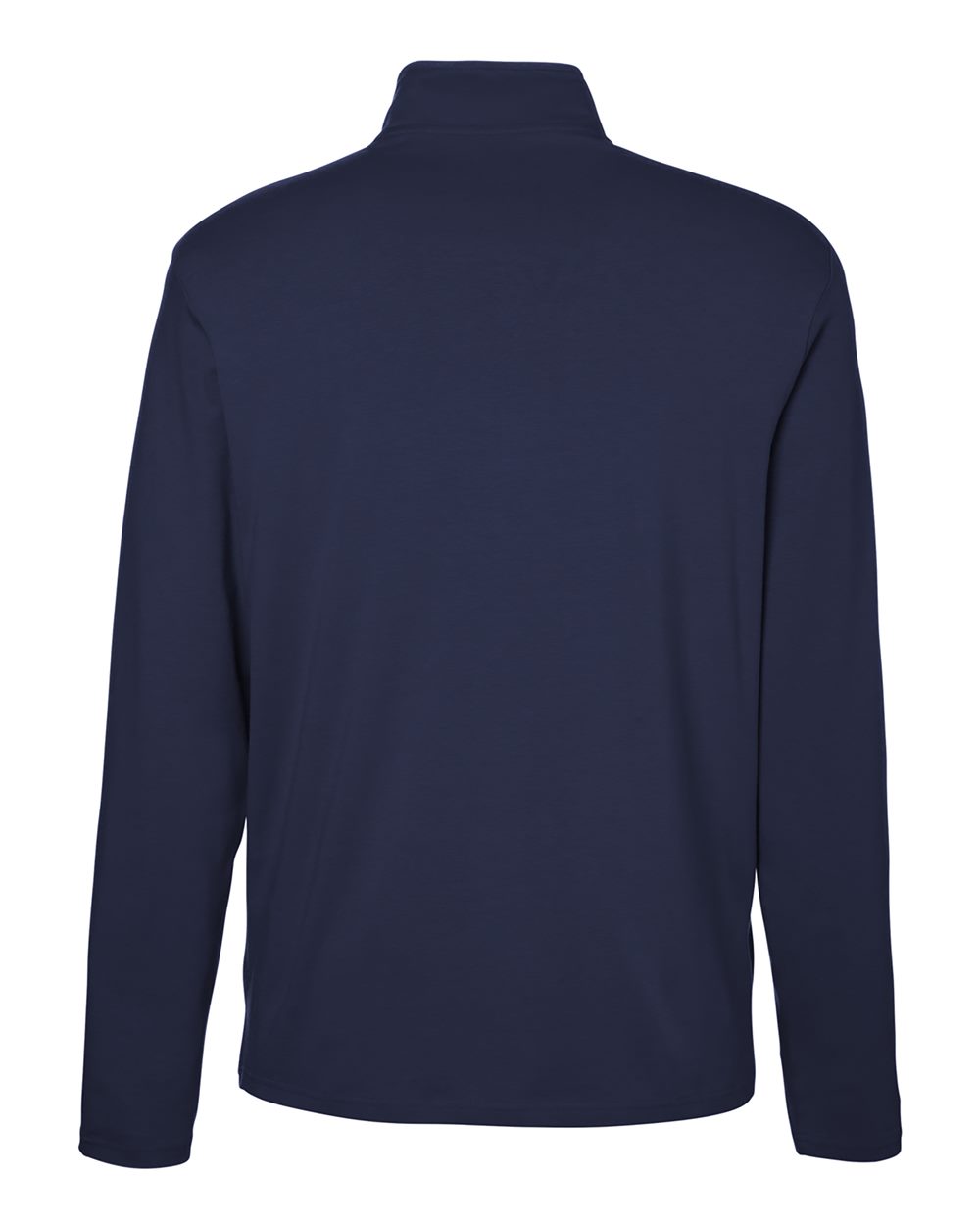 Men's Raleigh Stretch Quarter-Zip Pullover - Back - B654B2653 - Navy