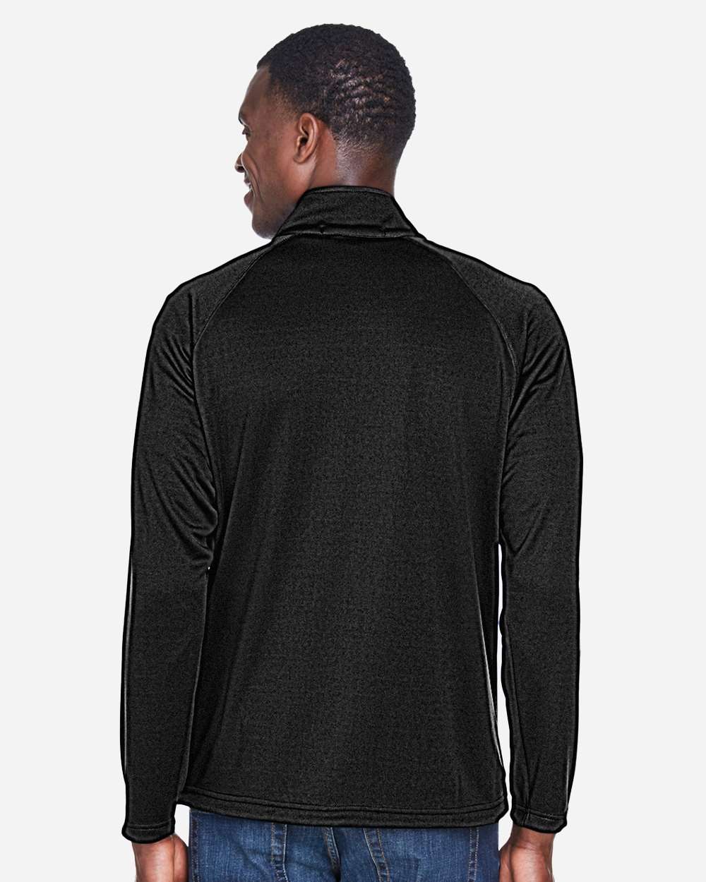 Men's Stretch Tech-Shell® Compass Full-Zip Jacket - OnModelBack - B652B2503 - Black