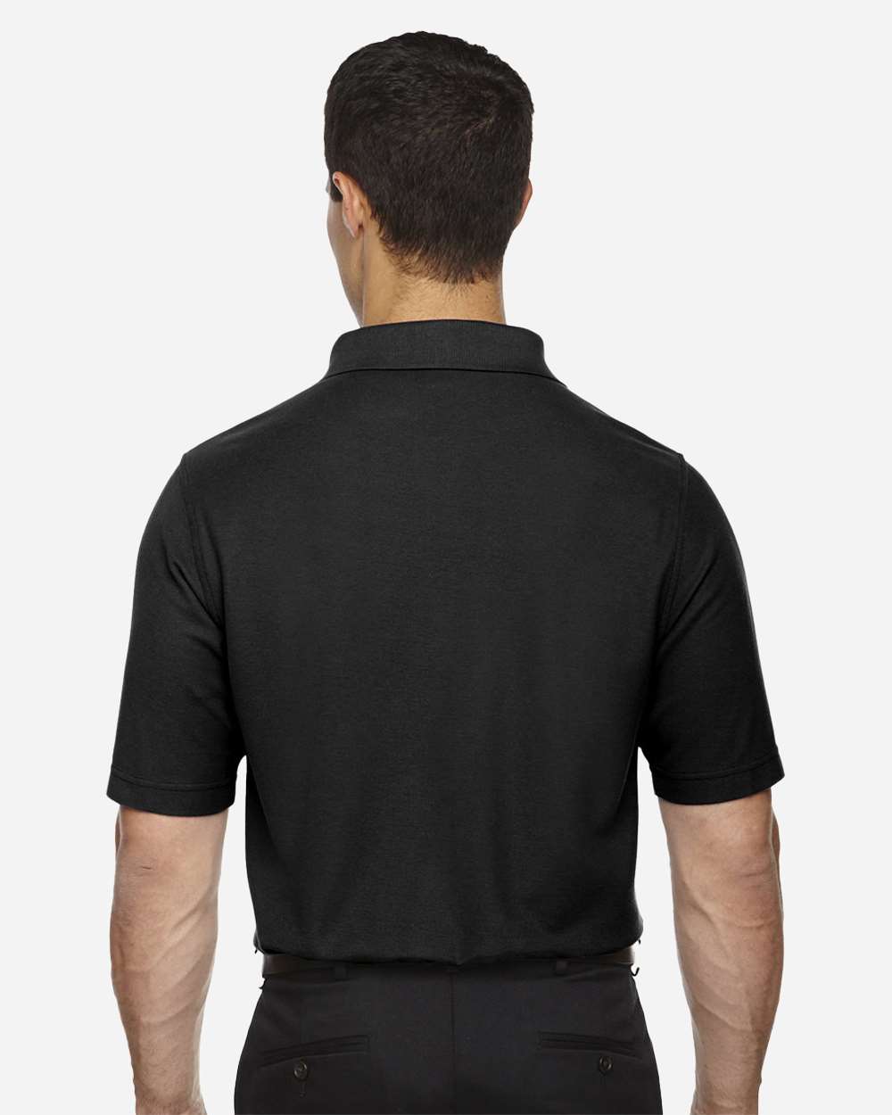 Men's Tall DRYTEC20™ Performance Polo - OnModelBack - B628B2506 - Black