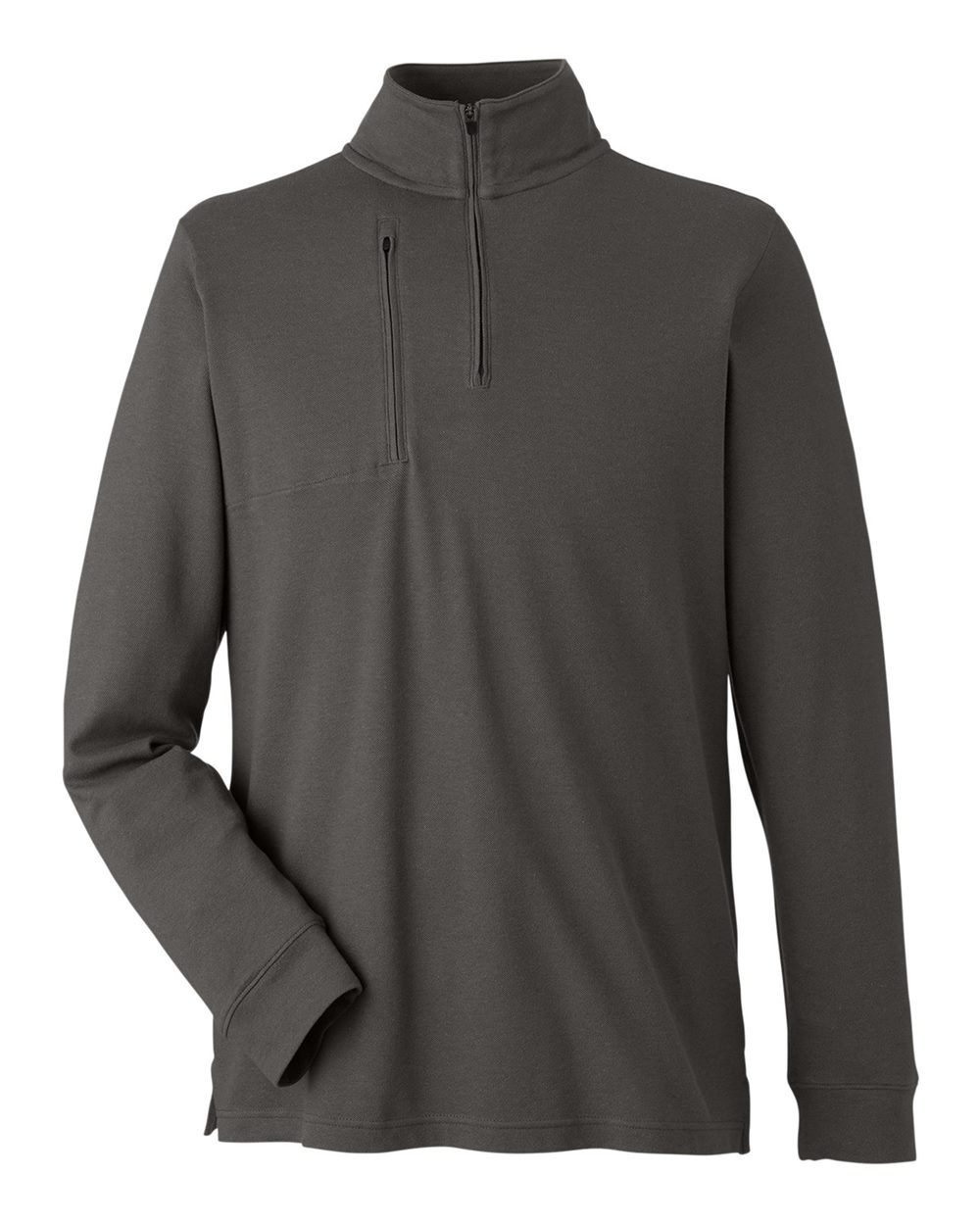 Men's New Classics® Performance Quarter-Zip Pullover - Front - B648B2133 - Graphite
