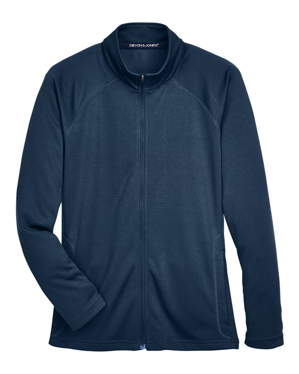 Women's Stretch Tech-Shell® Compass Full-Zip Jacket - Front - B653B2653 - Navy